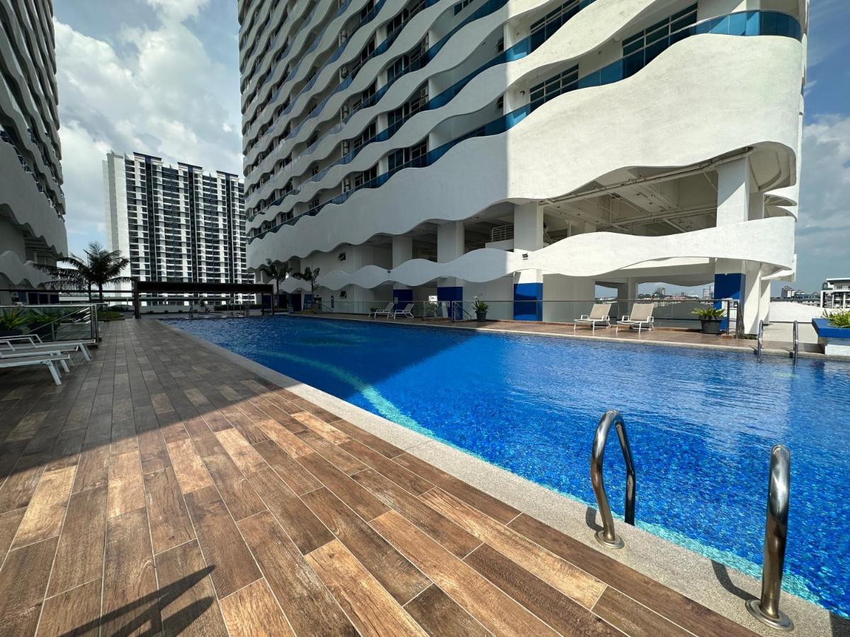 Duplex Penthouse 3 Bedroom The Wave 8-9pax Apartment *